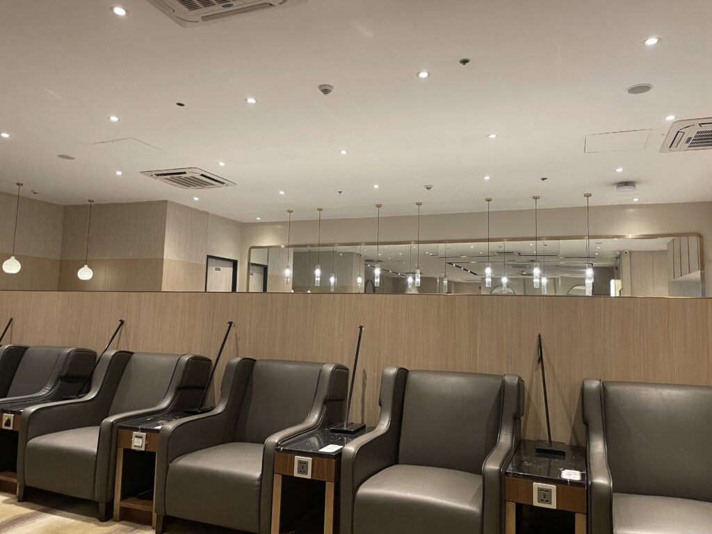 Plaza Premium Lounge 座席の様子