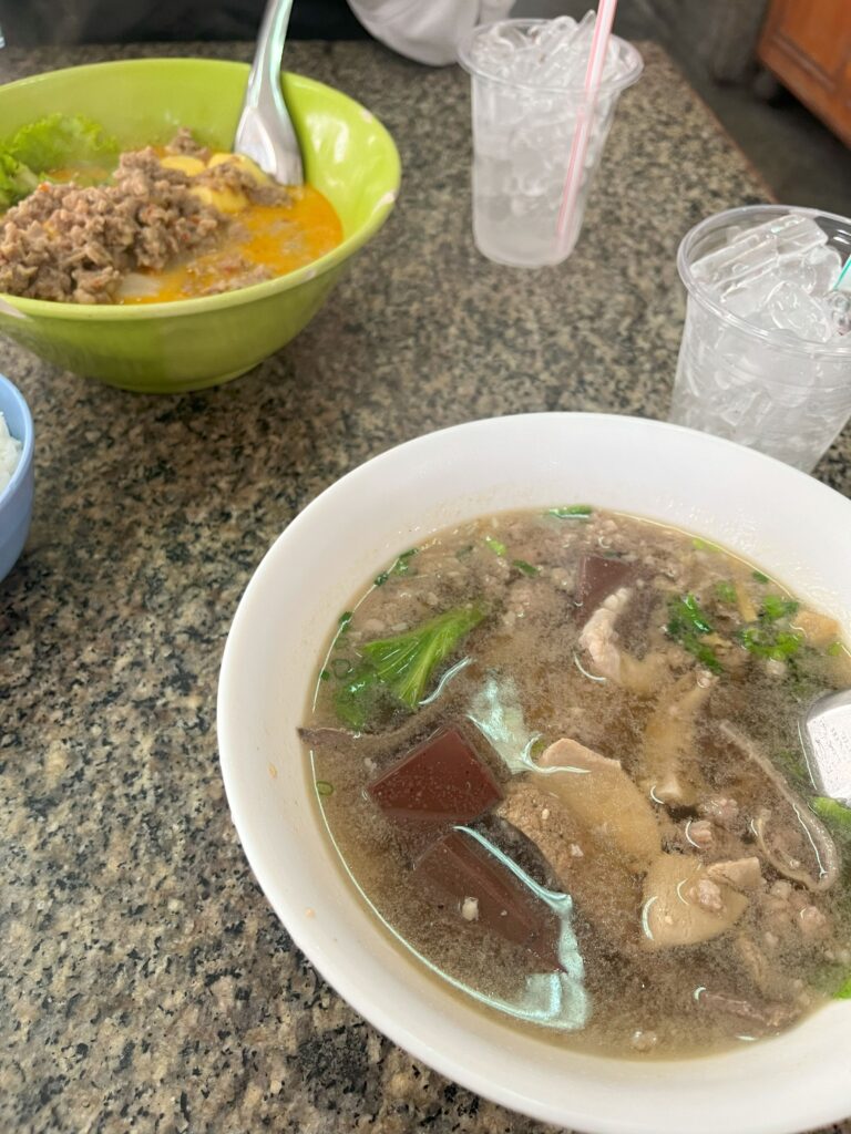 Khun Sri Pork Blood Soup