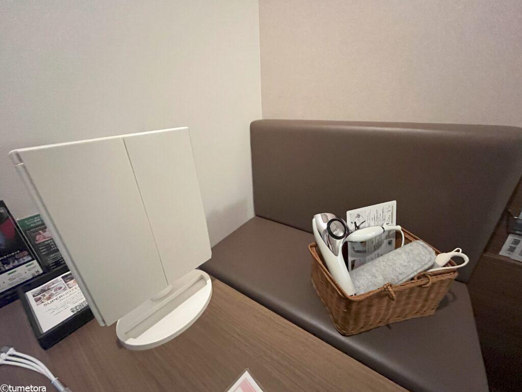 レディースフロア備品