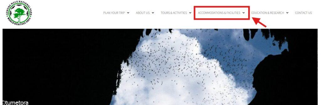 Accommodations&Facilitiesをクリック
