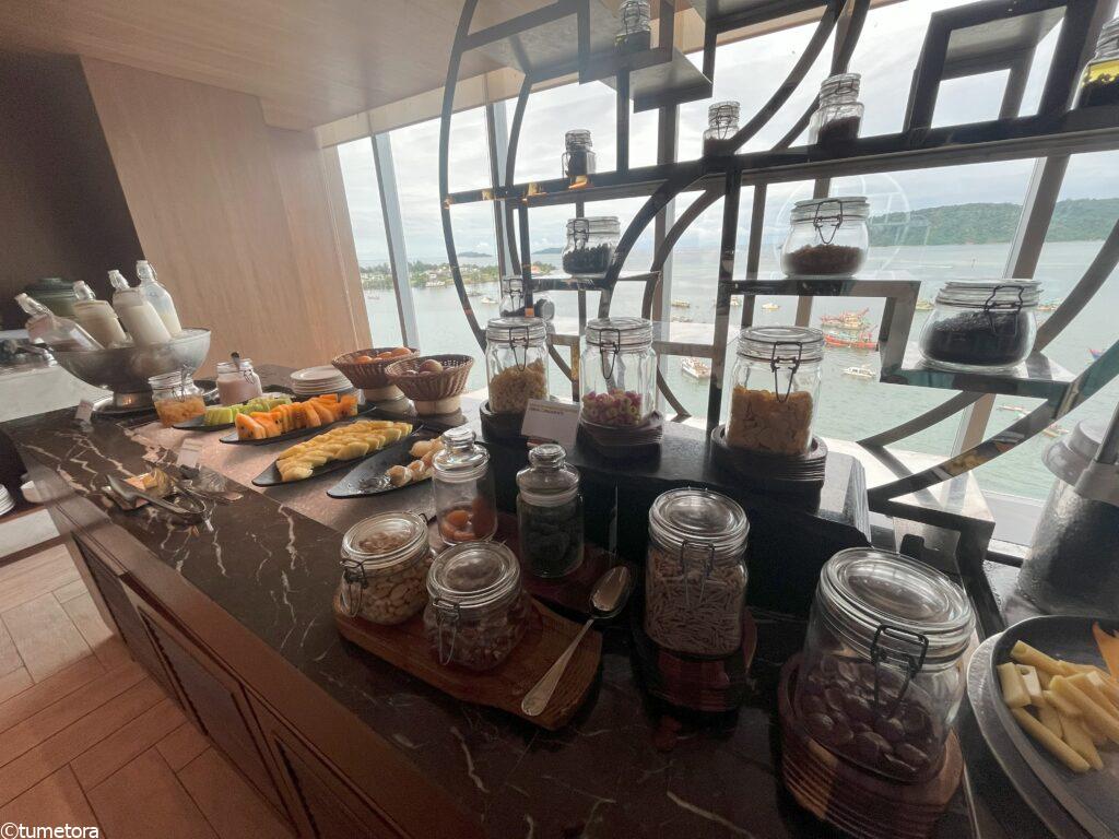 クラブランジの朝食1