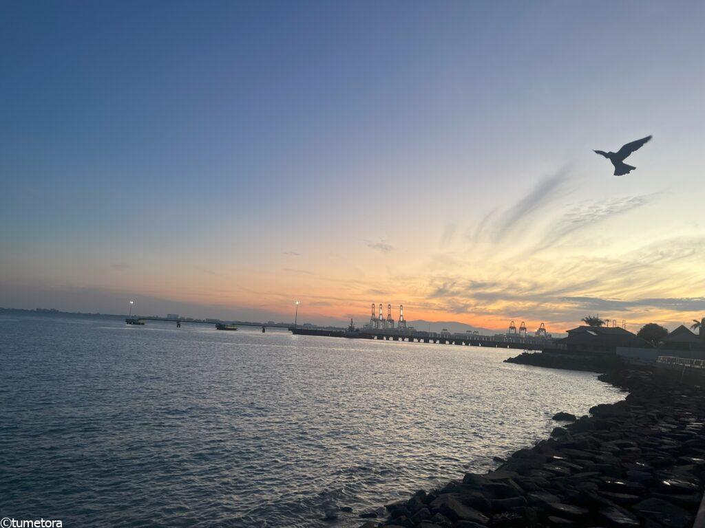 ジョージタウン初日の出