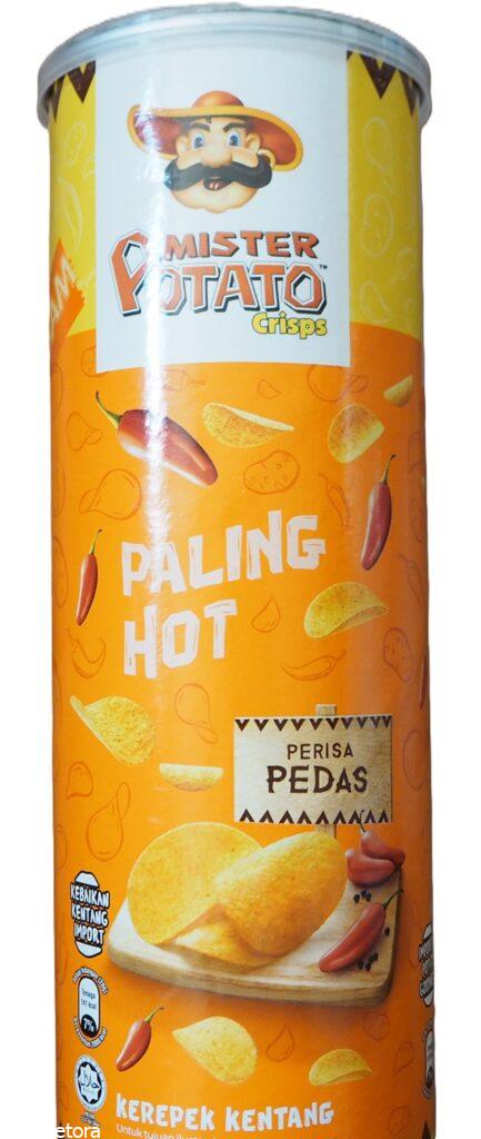 MISTER POTATO Crispsホットスパイシー味