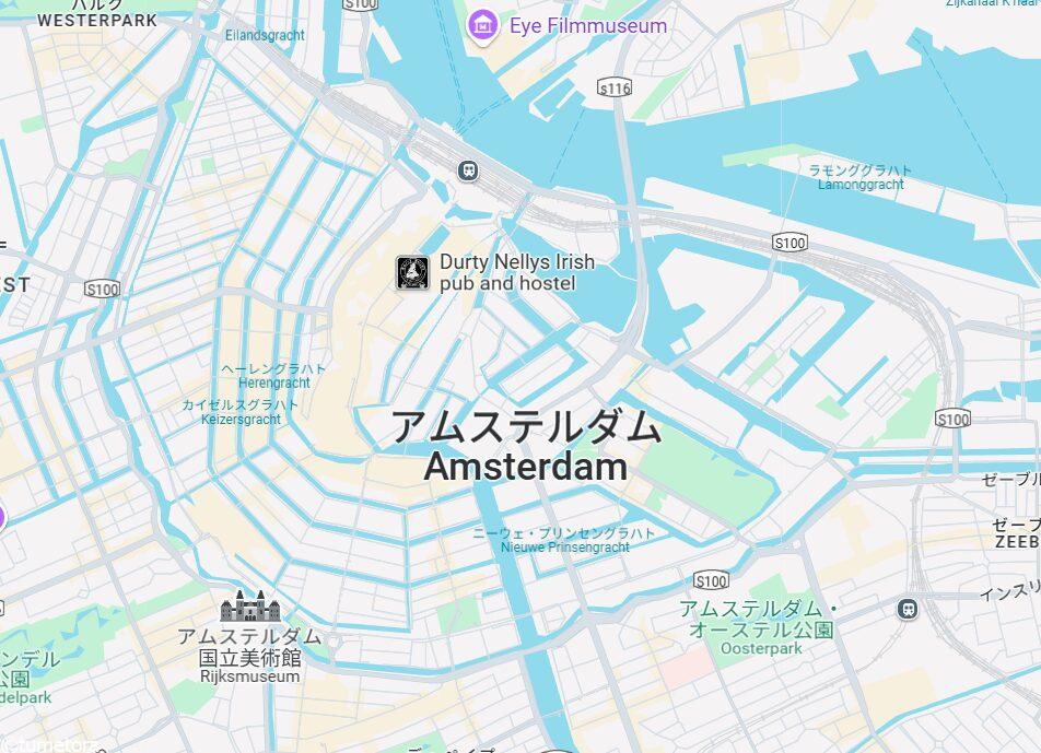 アムステルダム地図