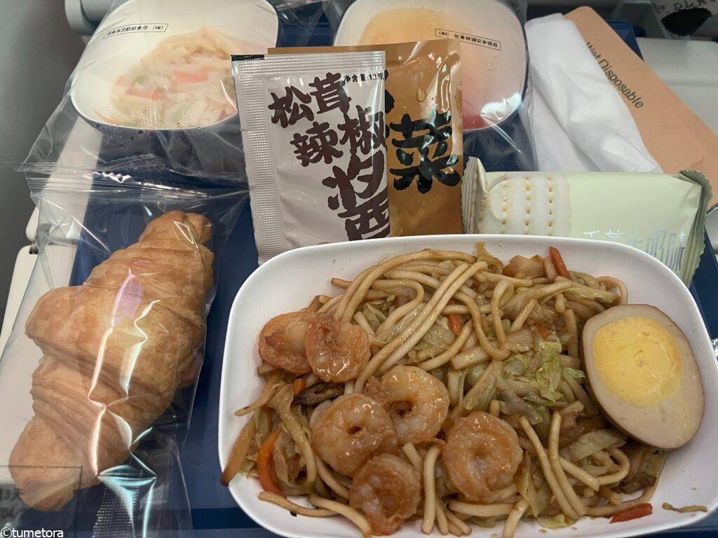 オランダ行き機内食2回目