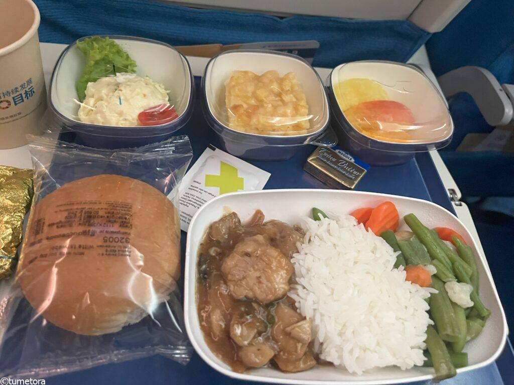 オランダ発機内食