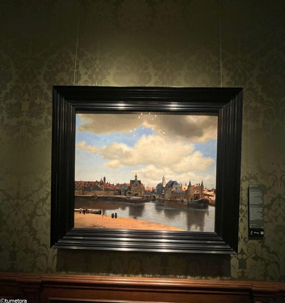 フェルメール「デルフトの眺望」