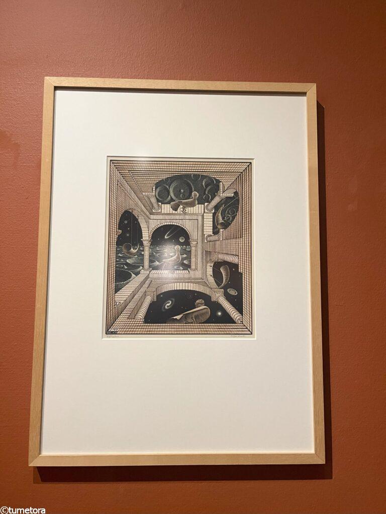 エッシャー作品「別世界」