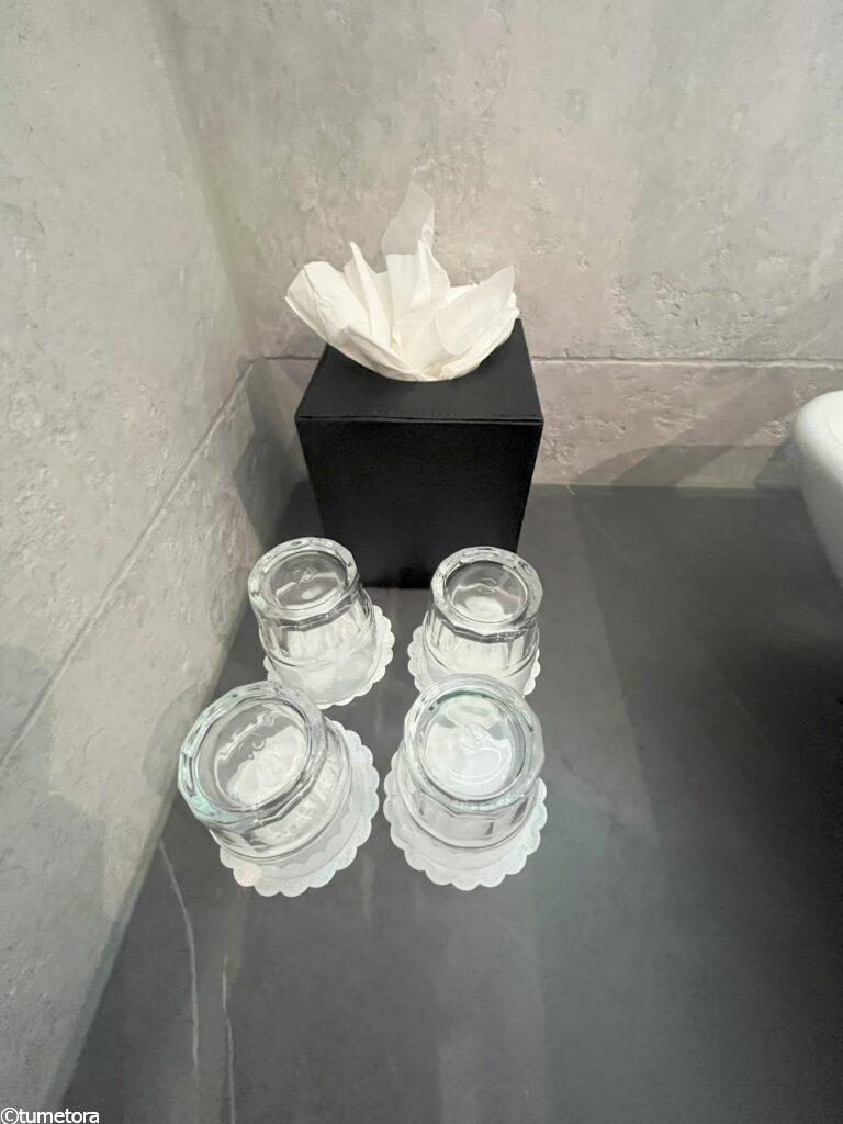 メルキュール・アムステルダム・ノースステーションのスーペリアルームの水回りアメニティ1