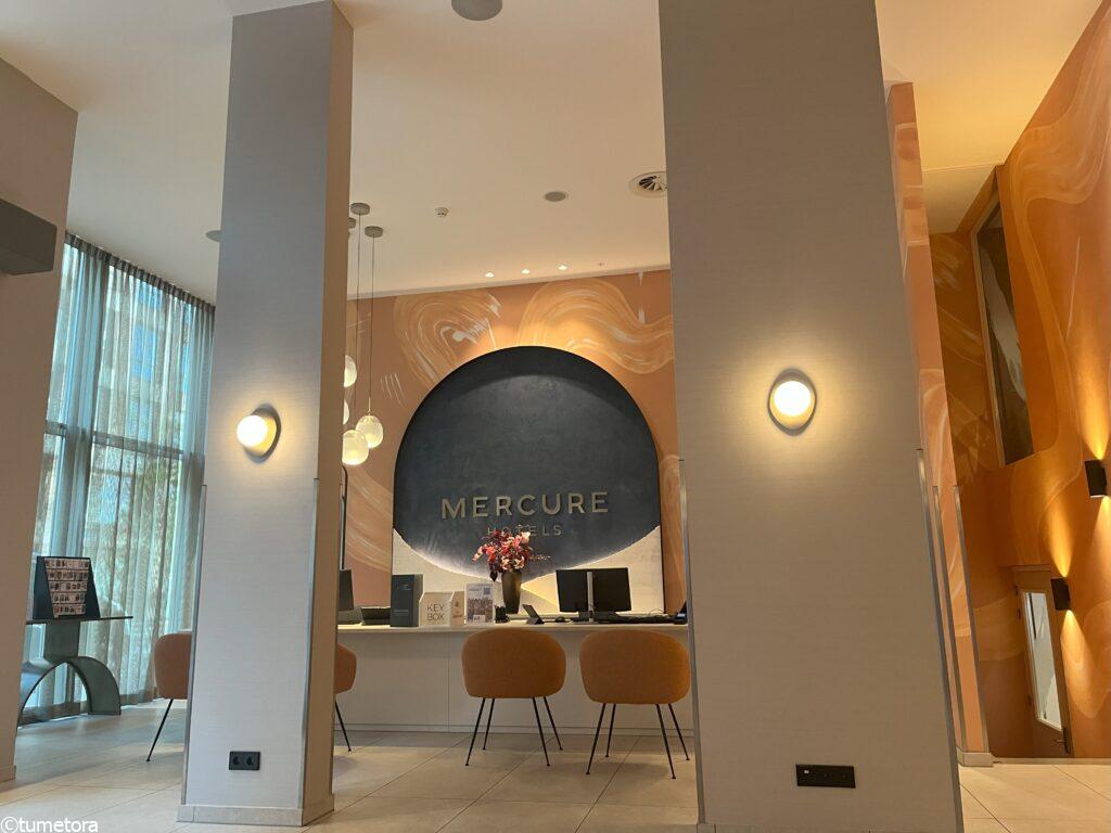 メルキュール・アムステルダム・ノースステーションのロビー