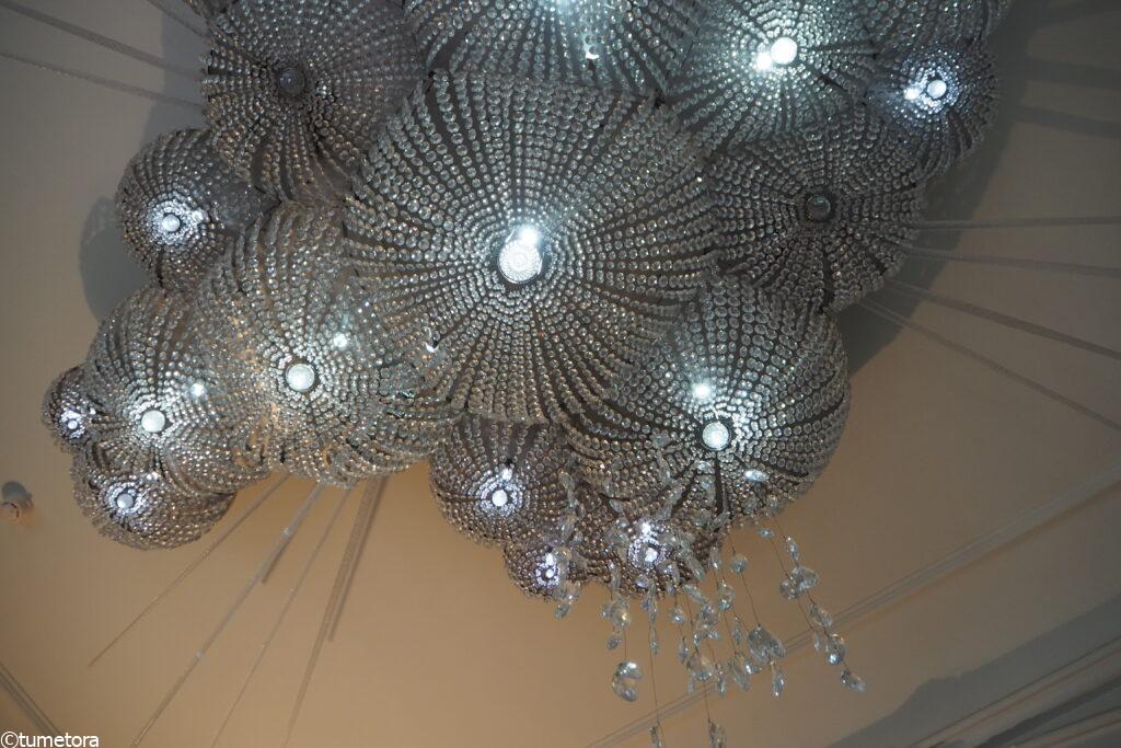 エッシャ―美術館のシャンデリア