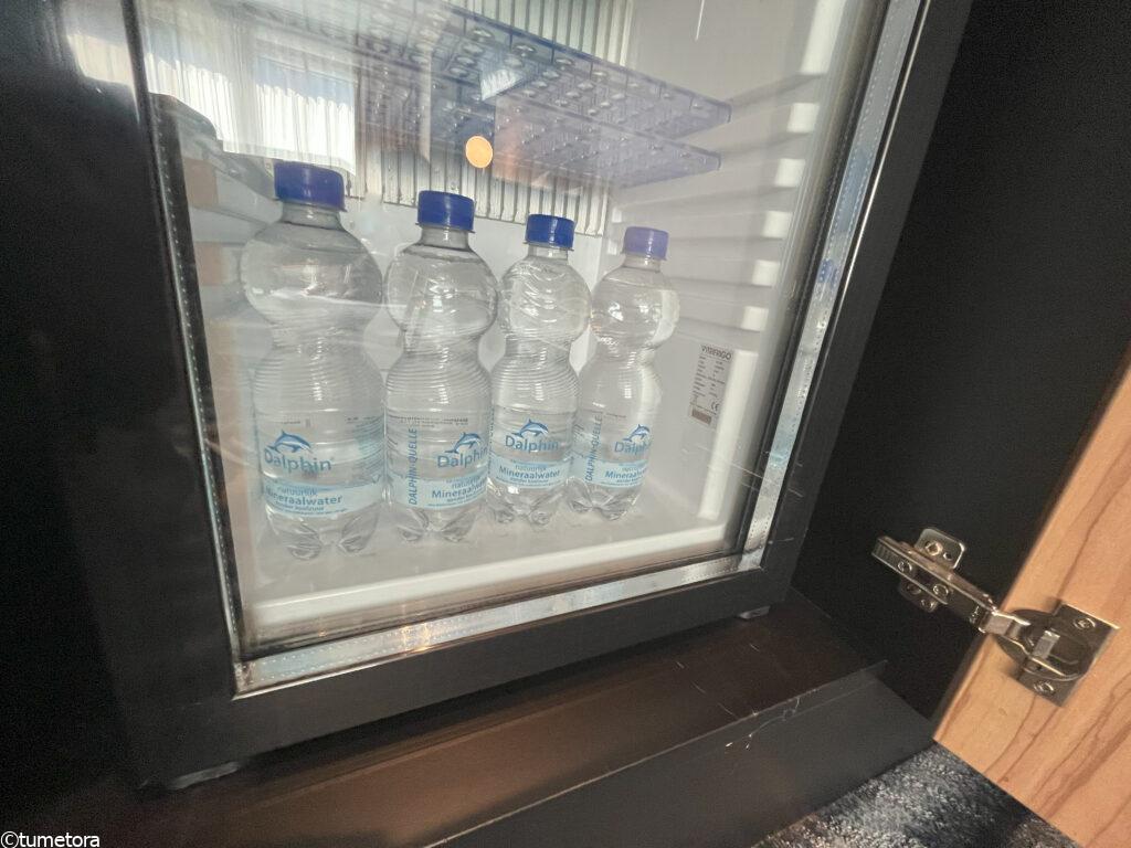 メルキュール・アムステルダム・ノースステーションのスーペリアルームの水