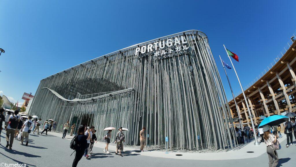 関西万博EXPO2025:ポルトガルパビリオンの外観