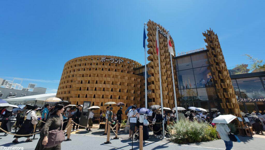 大阪・関西万博ＥＸＰＯ2025ポーランドパビリオン・外観