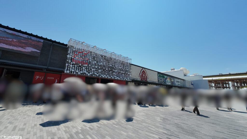 大阪・関西万博EXPO2025:チュニジアパビリオン・外観