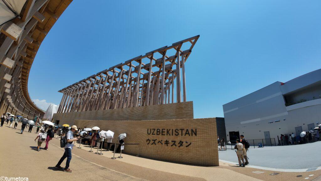 大阪・関西万博EXPO2025ウズベキスタンパビリオン・外観