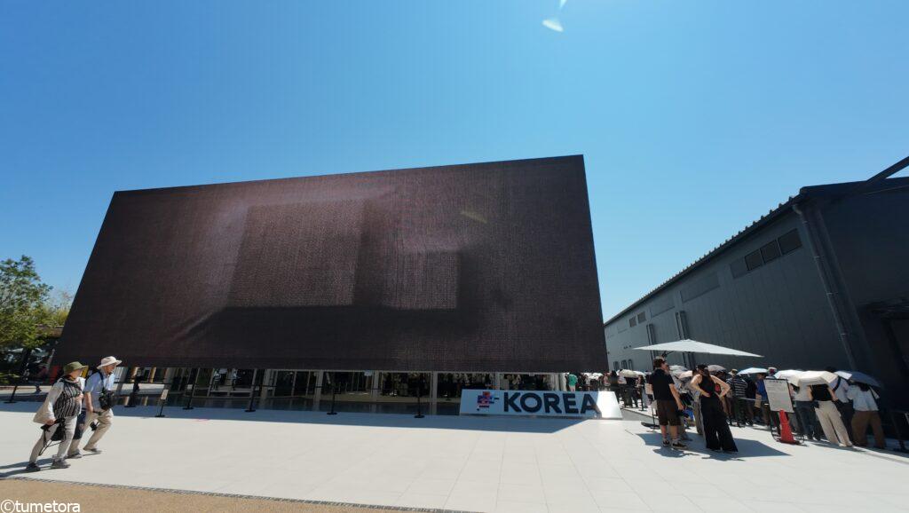 大阪・関西万博ＥＸＰＯ2025：韓国パビリオン・外観