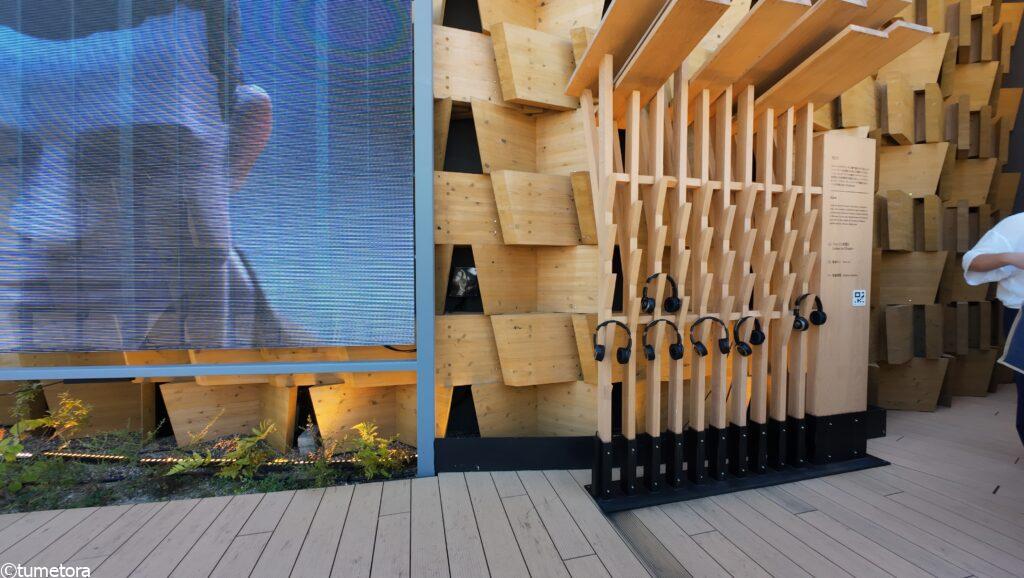 大阪・関西万博ＥＸＰＯ2025ポーランドパビリオン・外の展示