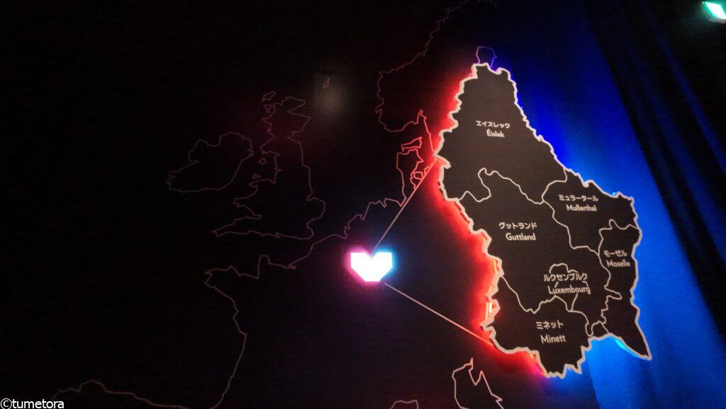 大阪・関西万博EXPO2025:ルクセンブルクパビリオン・地図