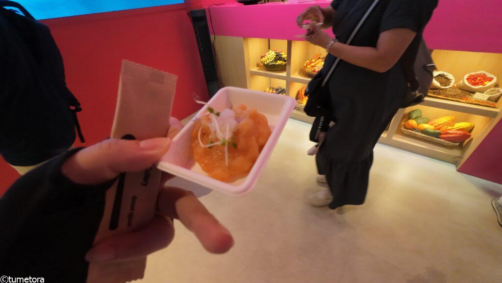 大阪・関西万博EXPO2025:ペルーパビリオン・試食