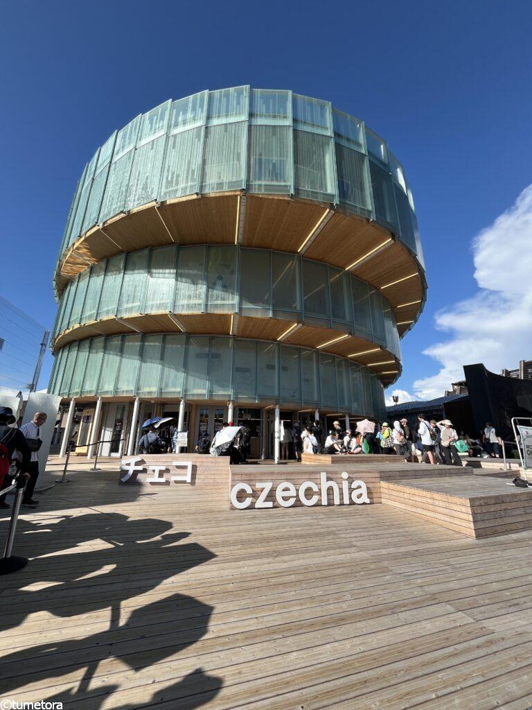 大阪・関西万博EXPO2025:チェコパビリオンの外観