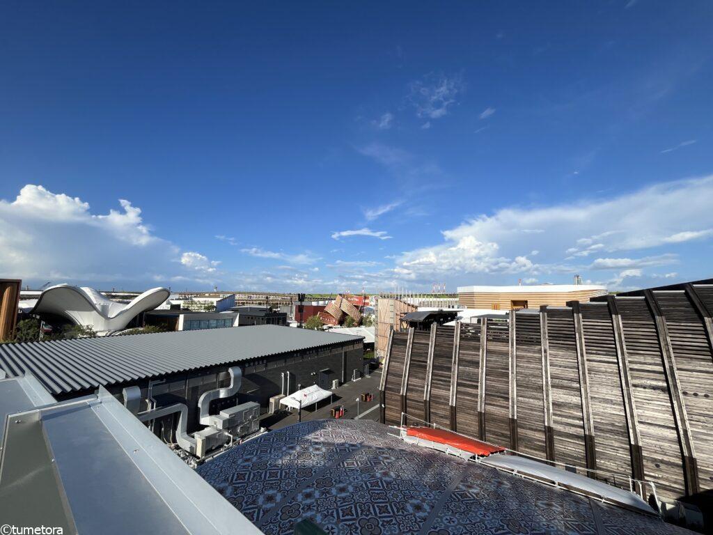 大阪・関西万博EXPO2025:チェコパビリオンの屋上