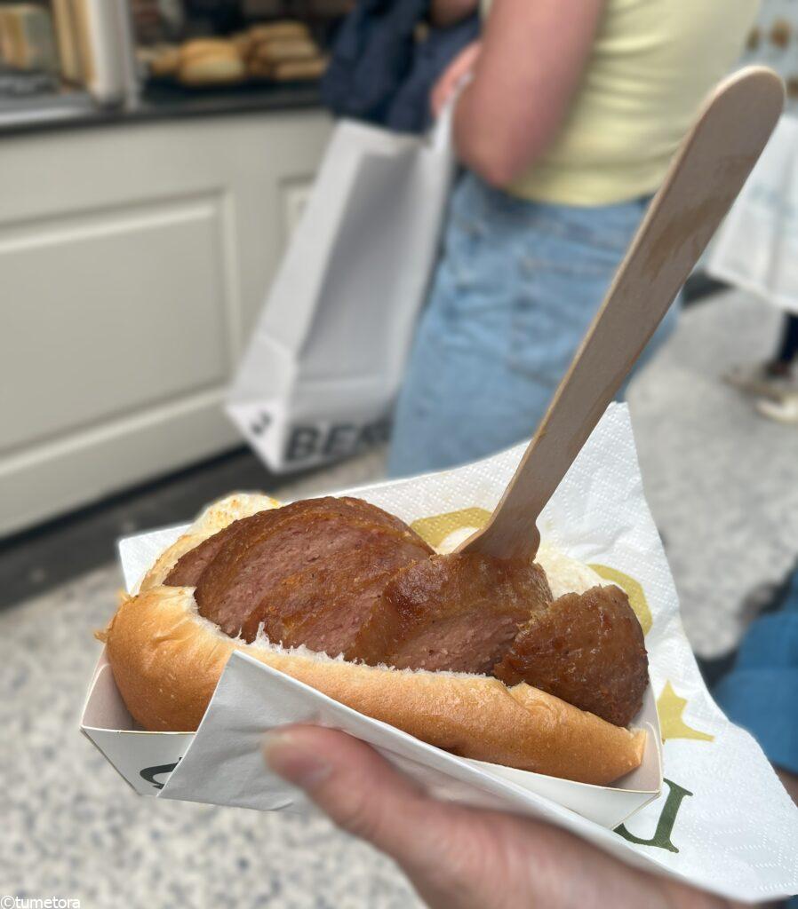 ハーグのランチに食べたサンドイッチ