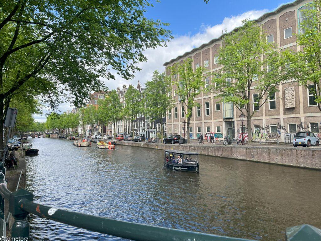 アムステルダムの市内の風景