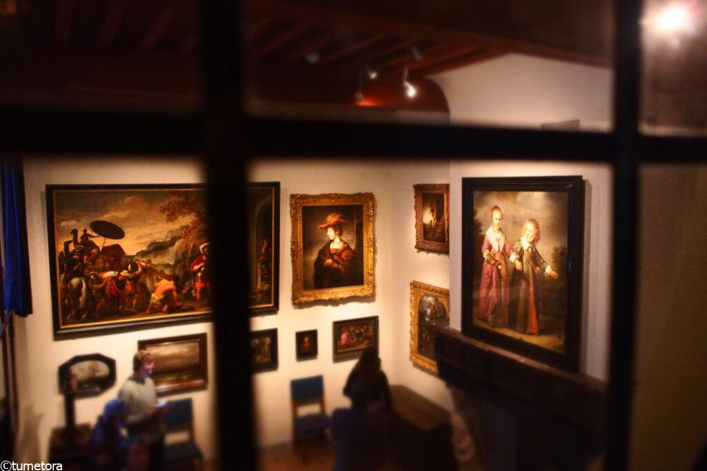 レンブラントの家の内装