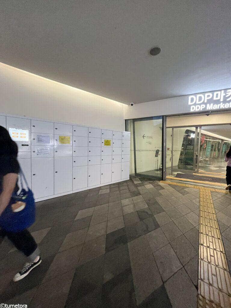 DDP（東大門デザインプラザ）の入り口