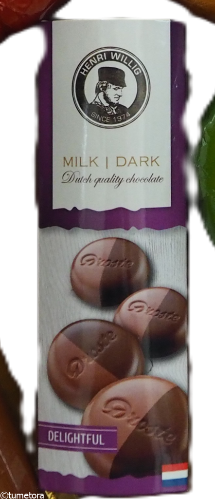 HENRI WILLIGのミルク&ダークのチョコレート