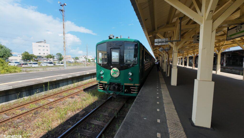 ノロッコ号の後ろ姿