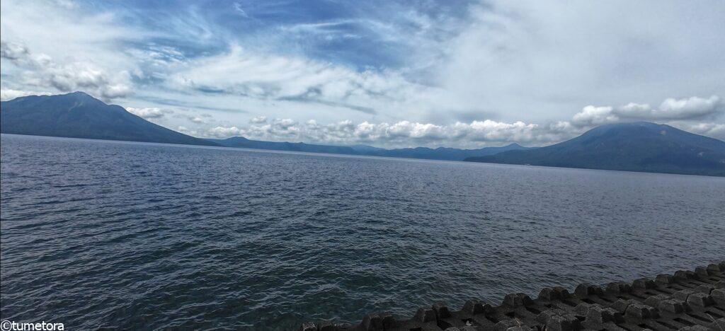 支笏湖の風景