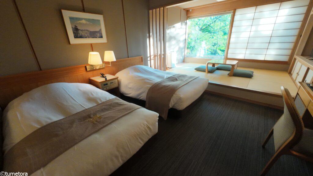 翠山亭の【禁煙】デラックスツイン（38平米）