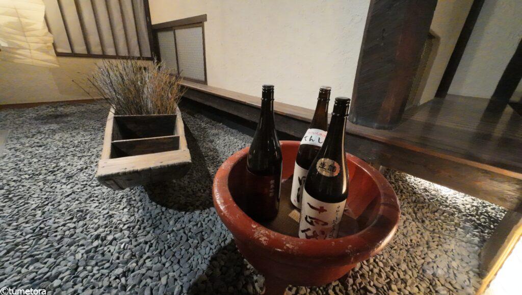 翠山亭の食事会場