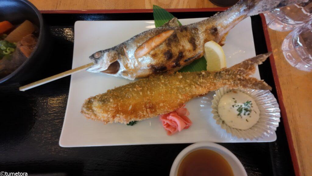 チップの焼き魚