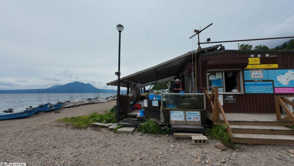 ポロピナイの釣りの様子