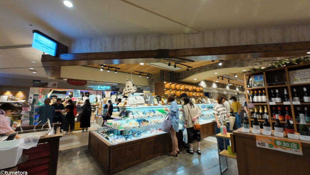 新千歳空港のお土産コーナー