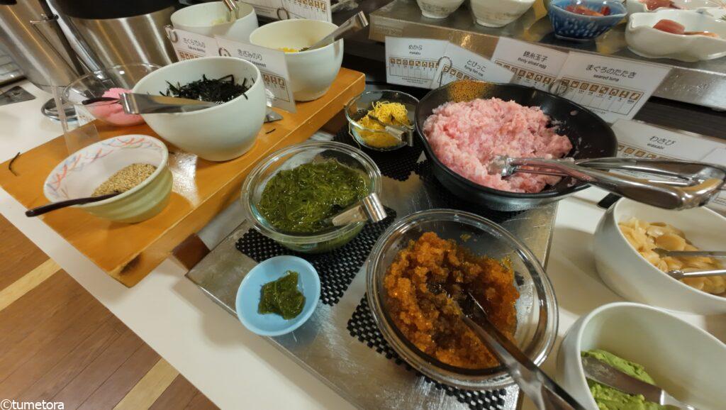 休暇村支笏湖の夜ご飯