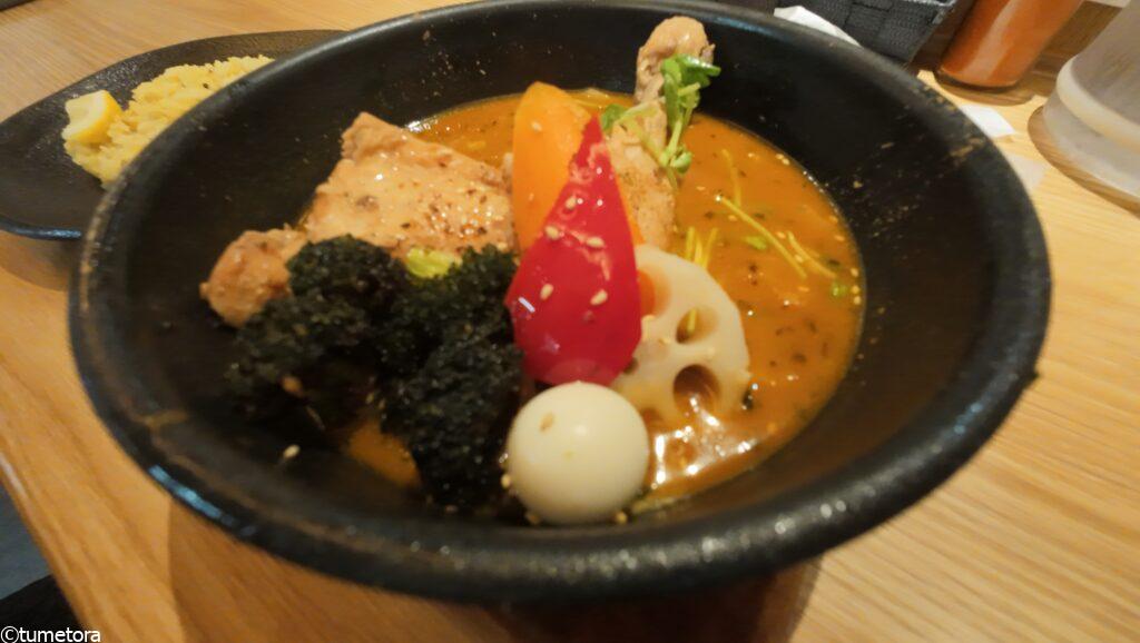 やわらかチキンレッグと野菜(1,480円)1