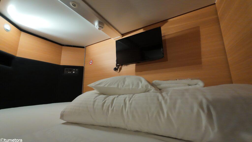 ガーデンズキャビンの客室