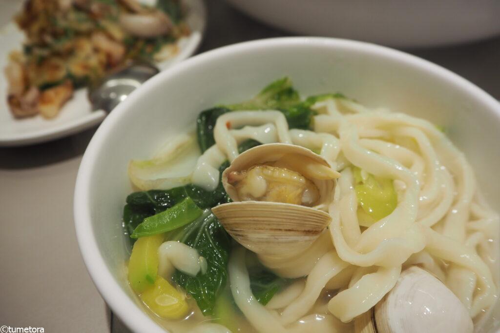 ルール1：カルグクスと「ナクチパジョン」はセットが常識！