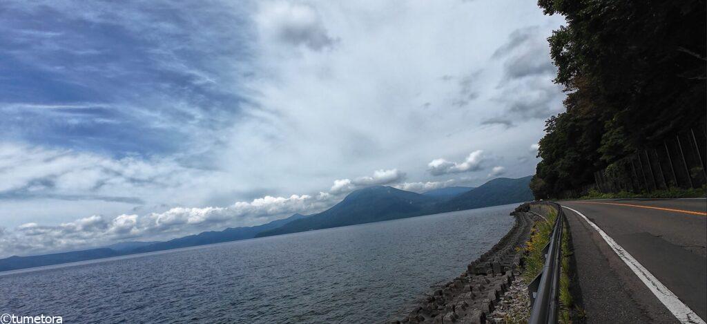 支笏湖の風景
