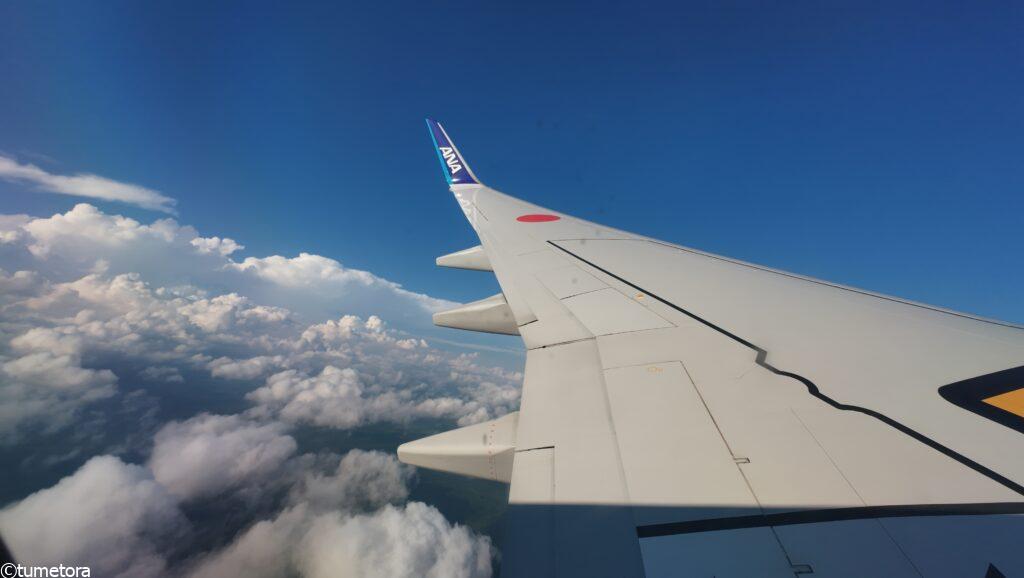 釧路行きの飛行機