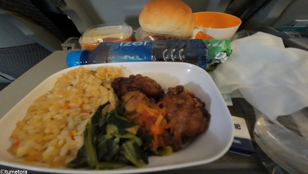 行きの鶏肉メニュー2