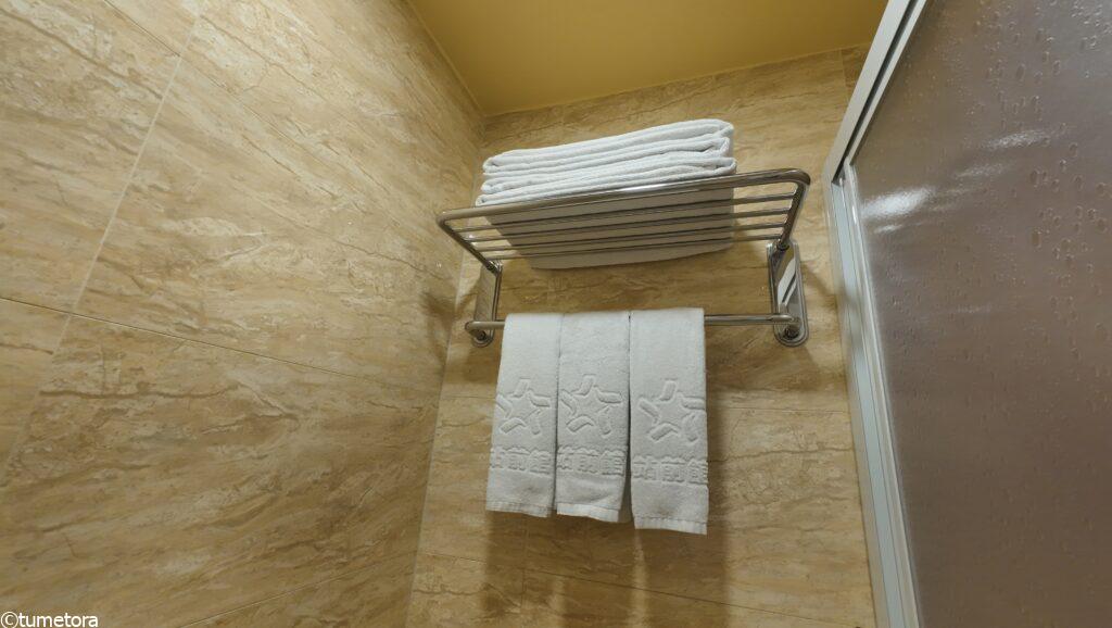 カインドネスホテル(康橋大飯店)高雄駅前館のタオル