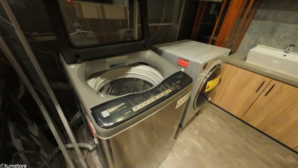 カインドネスホテル(康橋大飯店)高雄駅前館の洗濯機